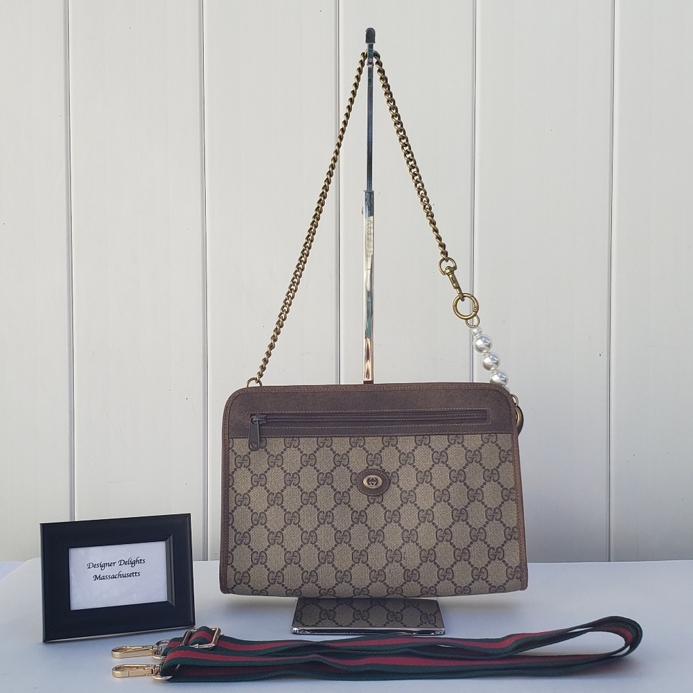 Gucci crossbody vintage clutch